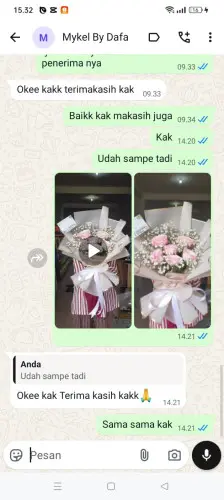 Testimonial Buket Bunga selaraja